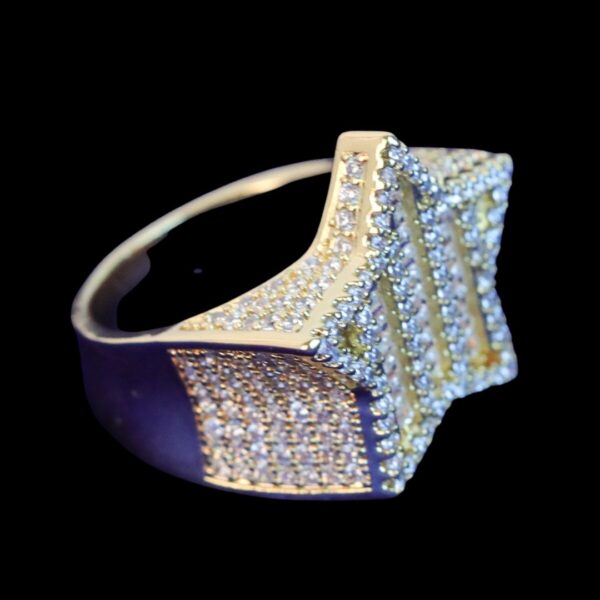 Star VVS Iced Out Diamond Ring