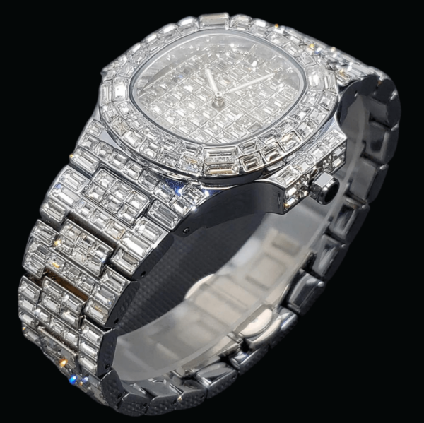 Fully Lab Diamond Iced Out Diamond Watch