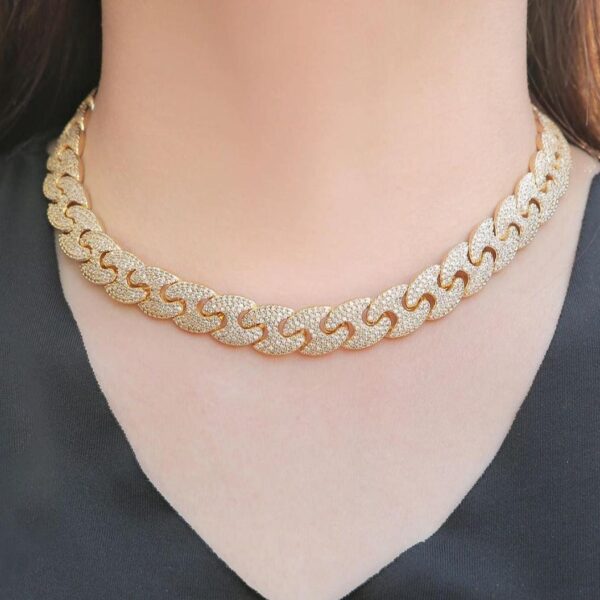14MM Miami Cuban Iced Out Diamond Necklace Chain