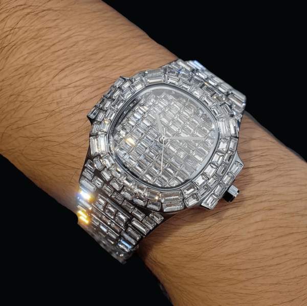Fully Lab Diamond Iced Out Diamond Watch