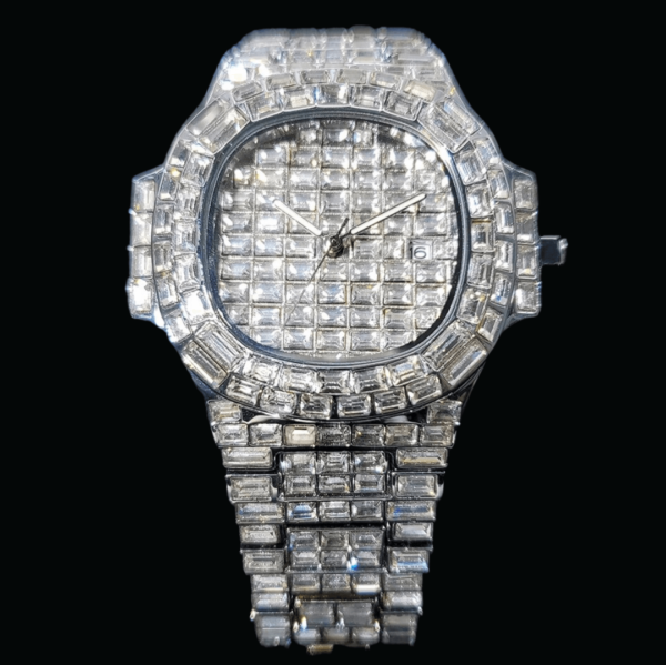 Fully Lab Diamond Iced Out Diamond Watch